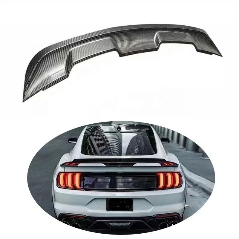 

Suitable forFord Mustang's External Accessories Dry Carbon Fiber Rear Trunk Spoiler