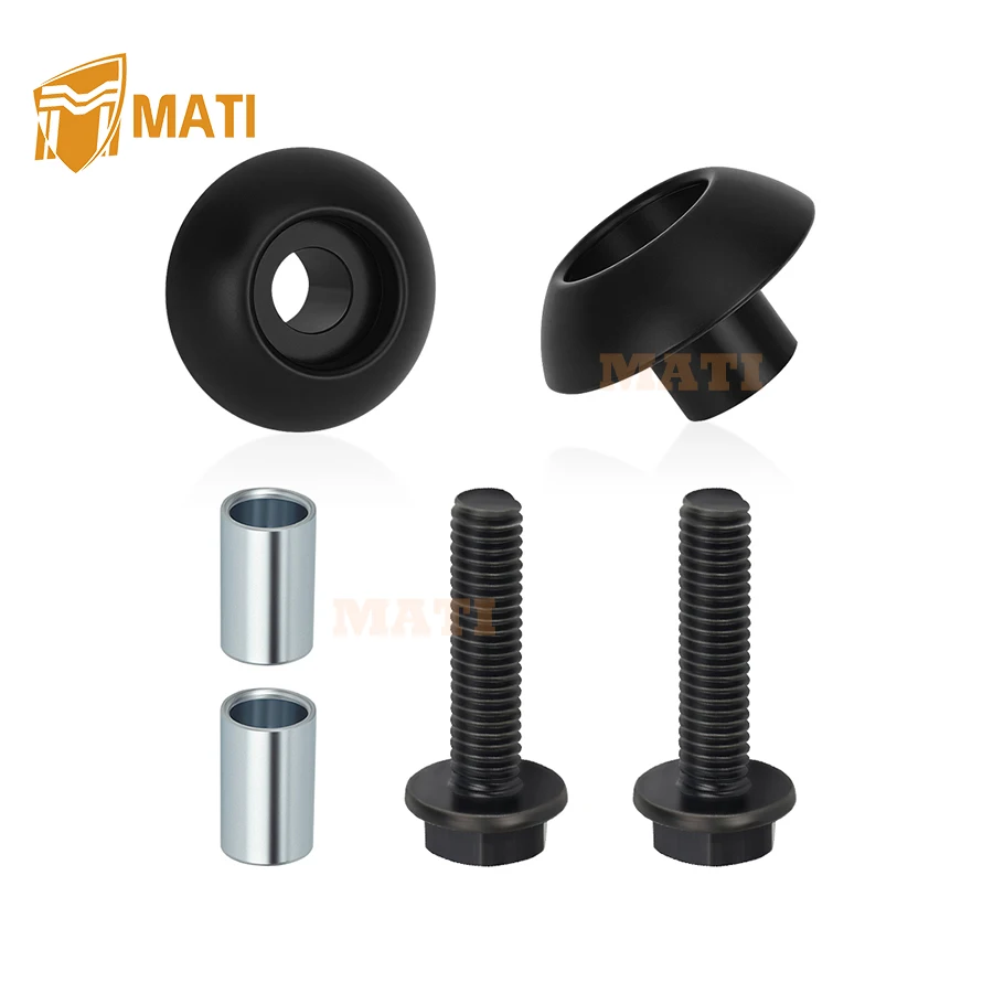 Handle Bar End Guard w/ Screw for Honda ATC110 ATC125M ATC200X TRX90 TRX90EX Rincon 500 650 680 Foreman 400 500 53167-958-680
