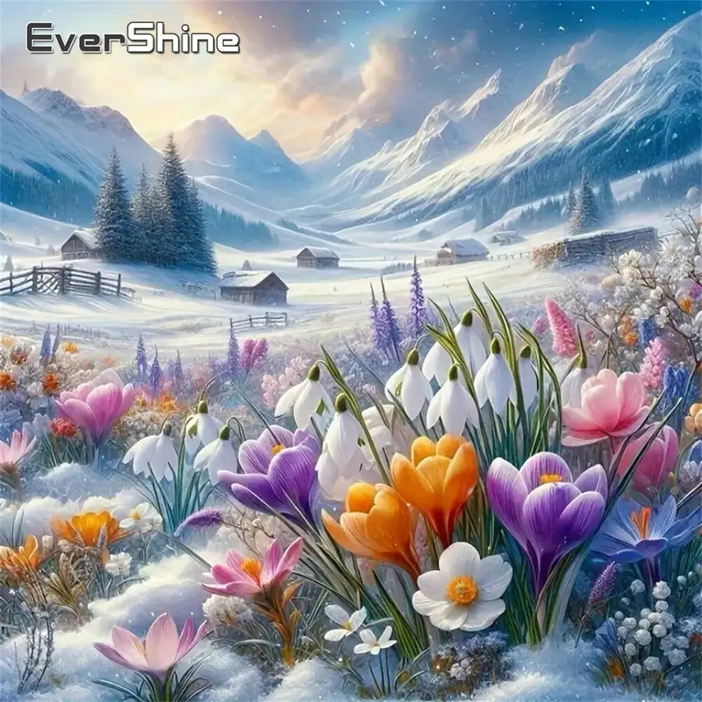 Evershine Diamant-Gemälde, Hund, Tier, Cartoon, komplett, quadratisch, rund, Diamant-Mosaik, Badezimmer, DIY-Bastelset, Heimdekoration
