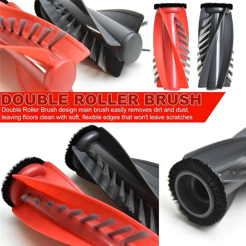 A83G-Набор аксессуаров для робота-пылесоса Roborock Saros 10R, основные боковые щетки, фильтр Hepa, швабра, тканевые мешки для пыли