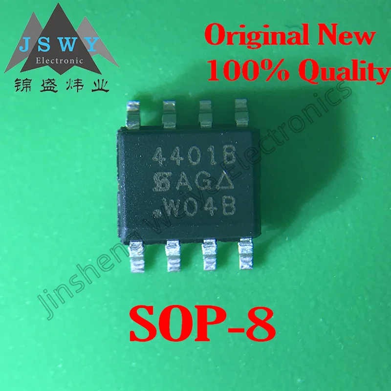 

(1-5PCS) SI4401BDY-T1-E3 Original SOP-8 Silkscreen 4401B RF Transceiver Chip Brand New In Stock