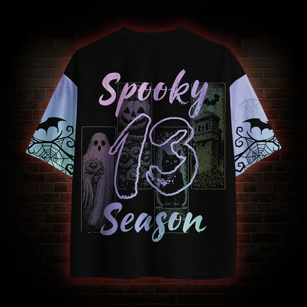 2026 New Nordic Mythical Theme Sports Fashion Short Sleeve V-neck Street View Clothing Mythical Fan Gifts T-shirt Halloween