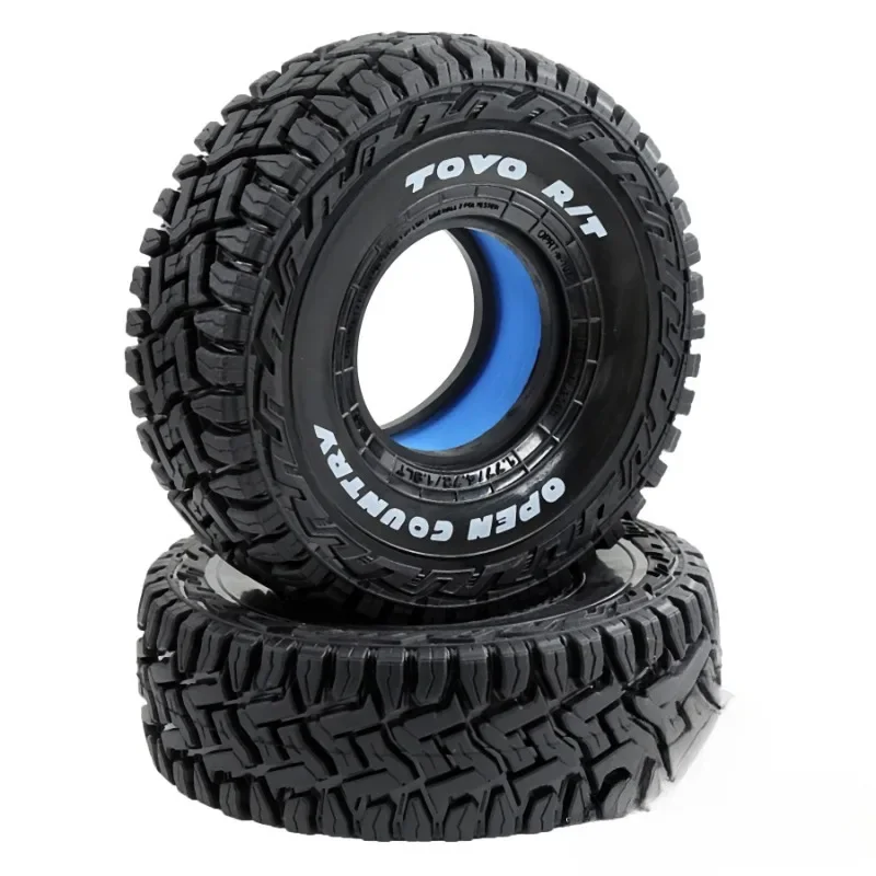 4 Stück 1,9 Zoll weiche Gummireifen Außendurchmesser 120 mm für 1/10 RC Crawler Car Axial SCX10 90046 W218