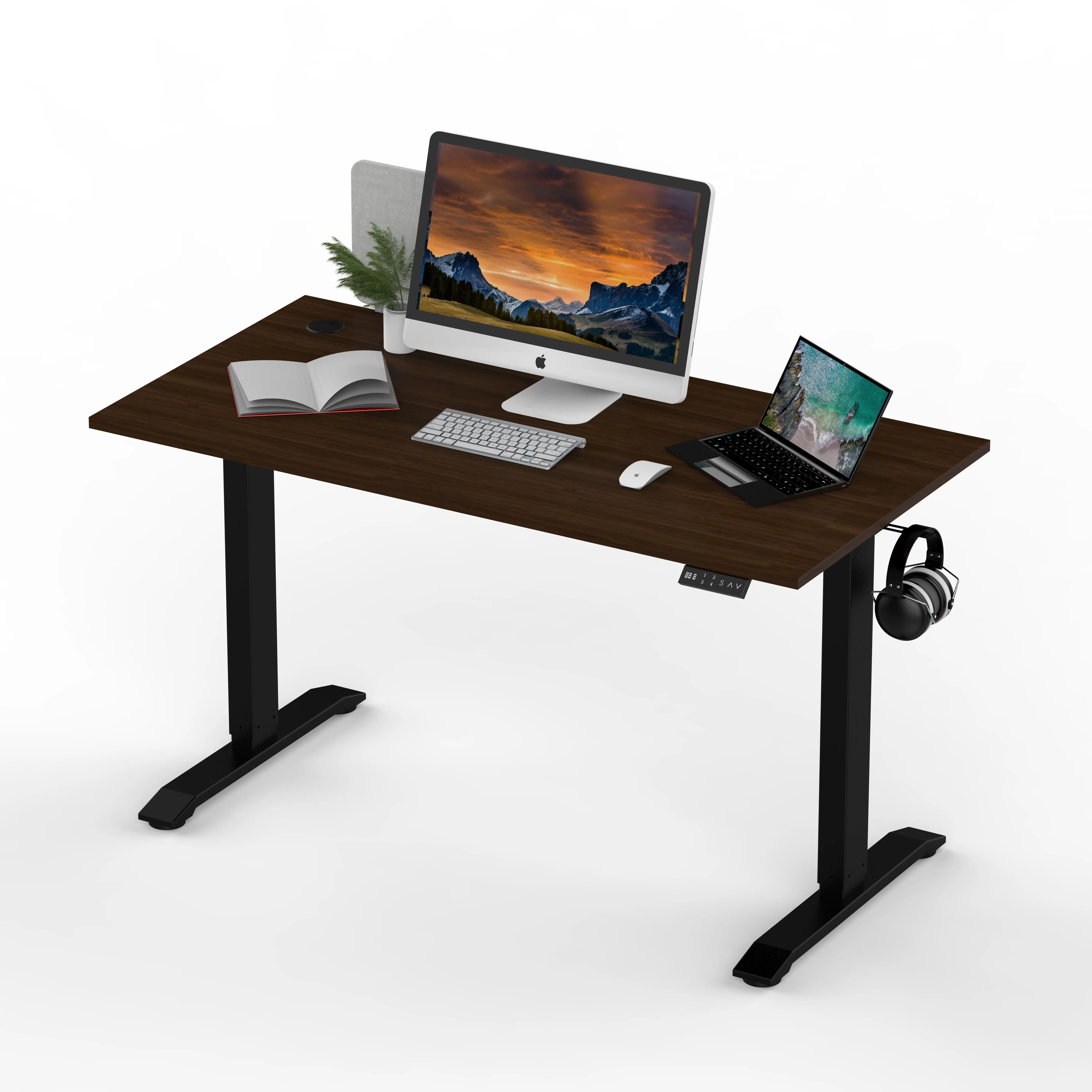 Electric Adjustable Height Office Furniture Standing Desk Ergonomic Electric Sit Stand Desk