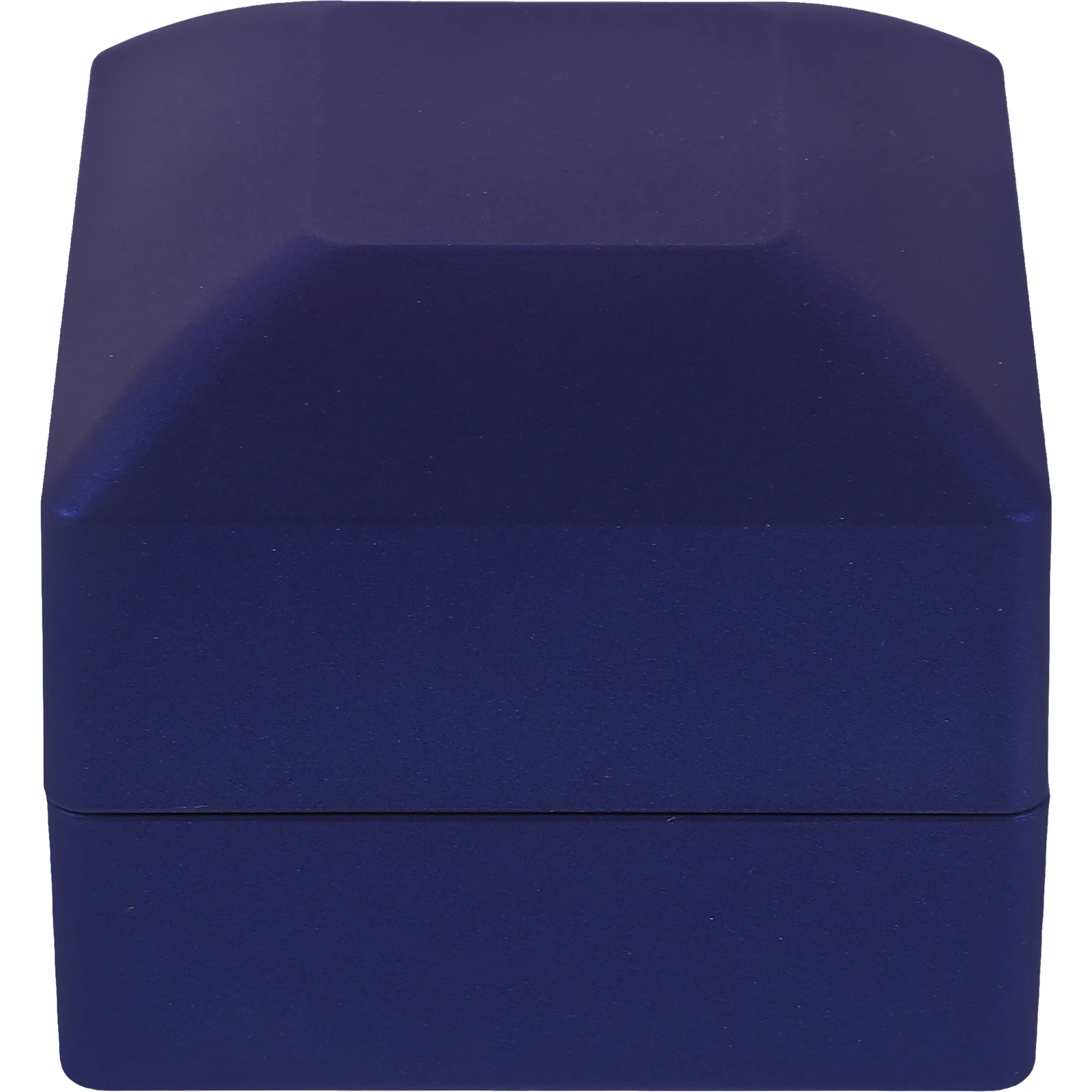 

Elegant Dark Blue LED Jewelry Box Luxury Lighted Ring Organizer for Travel Shop Home Display LED Ring Box Jewelry Showcase