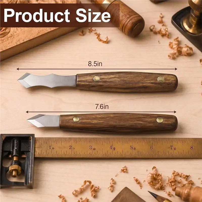 AB66-Bevel Scribe Tools Marking Knife For Woodworking Marking Knife For Dovetail Joints
