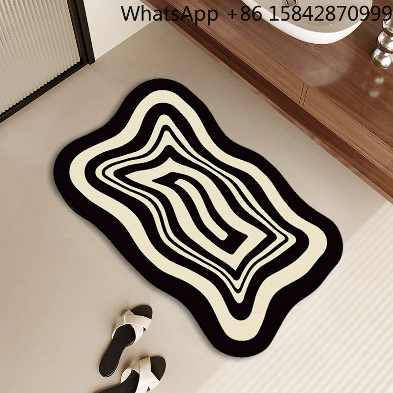 

Коврик для унитаза Коврик для разделения влажной и сухой уборки в ванной комнате