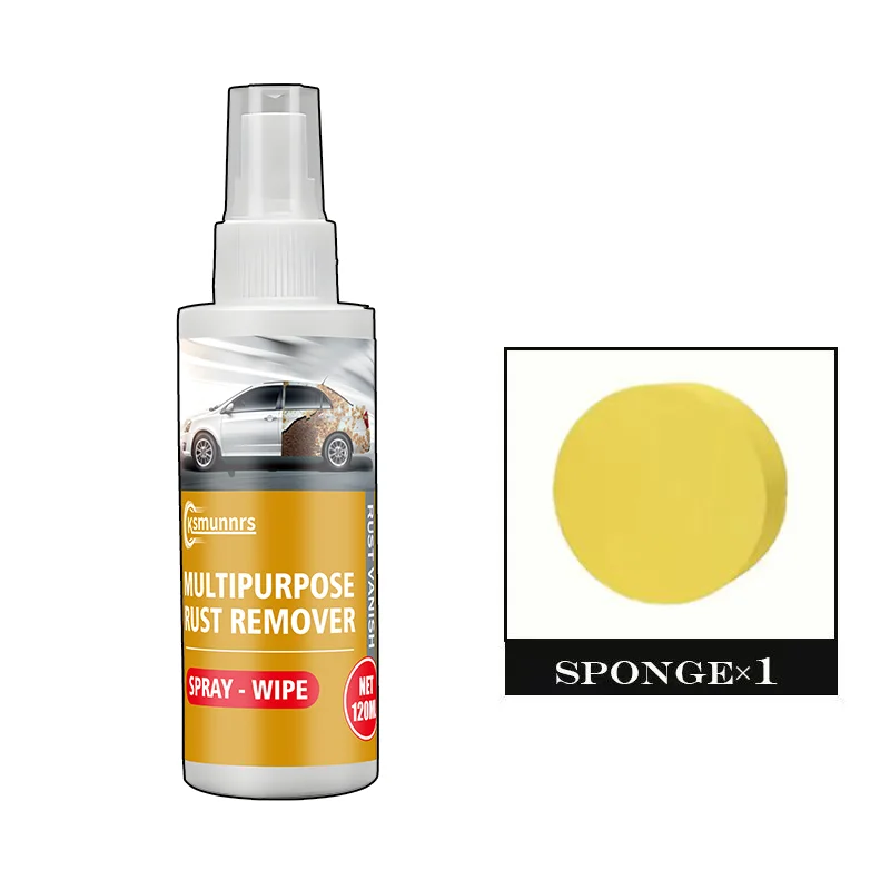 Semprotan Penghilang Karat Sepeda Motor, 1.01oz Per Buah, Pembersih Karat Logam untuk Hub Roda, Sekrup Knalpot, dan Permukaan Baja, Bentuk Cair,