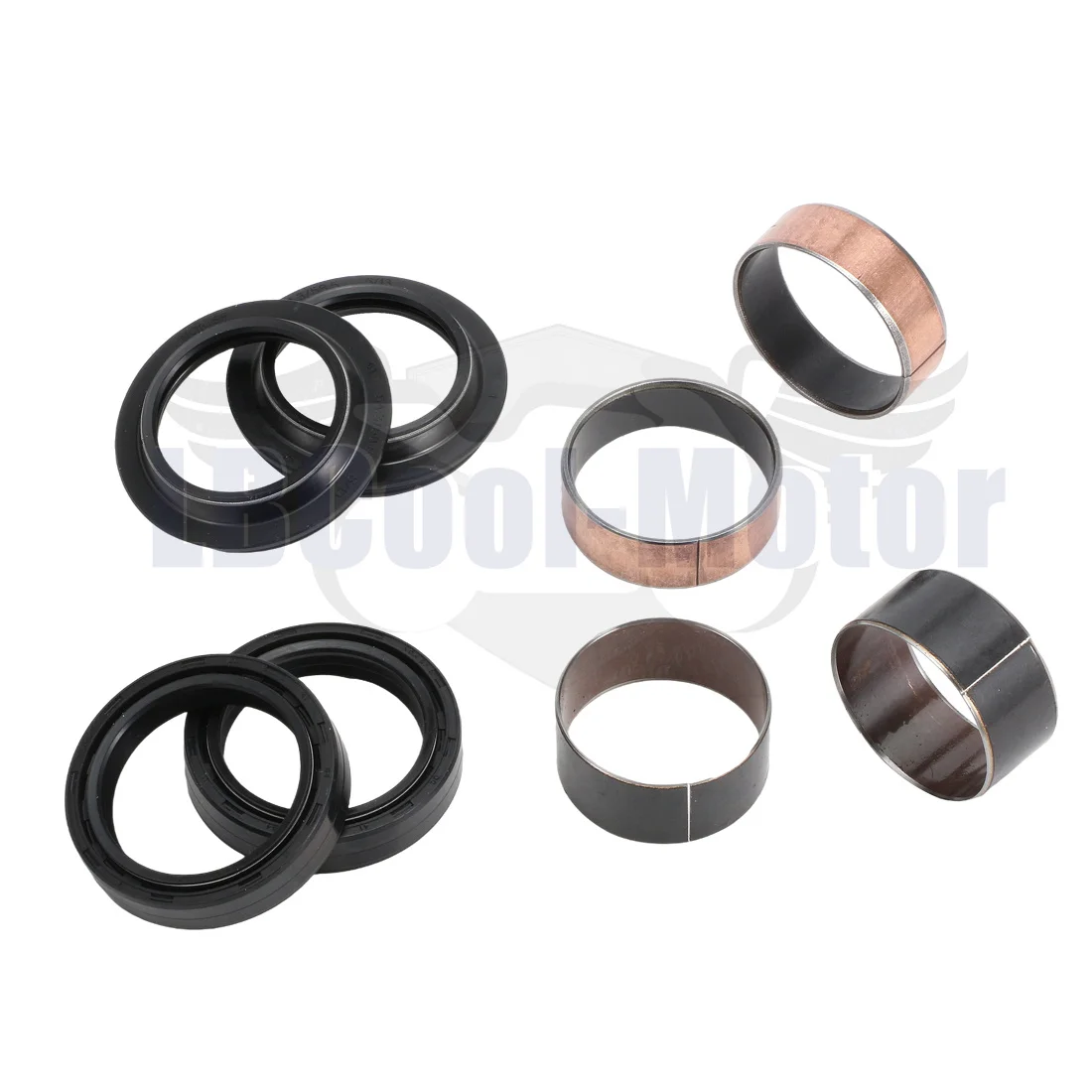 Front Fork Bushings Oil Seals Dust Seals Rebuild Kit For Honda NC750 D Integra 2018 NC750 X 2018-2023 Fork Tube Bush Seals Set