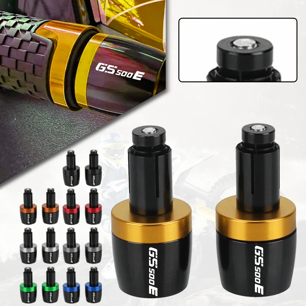 FOR SUZUKI GS500E GS 500 E 1994 1995 1996 1997 1998 Motorcycles Handlebar Grips Cap Weight PartsAnti Vibration Silder Plug Ends