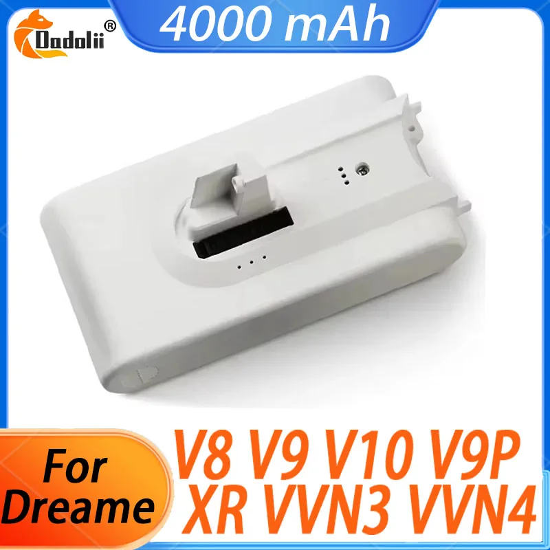 

25.2V 4000mAh For Xiaomi Mijia Vacuum Cleaner V8 V9 V9B V9P V10 XR VVN3 VVN4 Dreame Vacuum Cleaner Lithium Battery