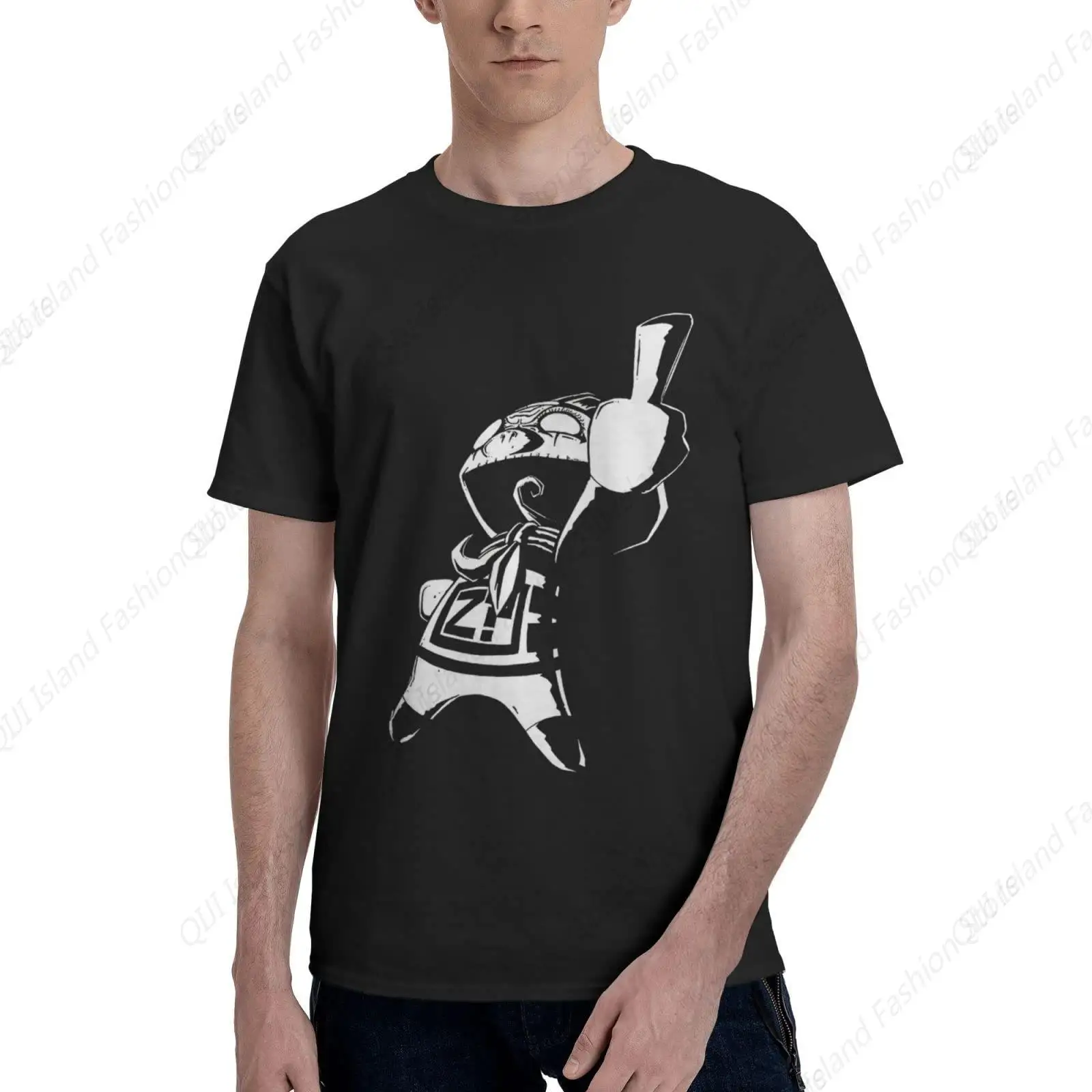 Fun Adults Men's T Shirts 3D Printer Elastic O Neck Short Sleeve Johnny and The Homicidal Theme Maniac Shirt