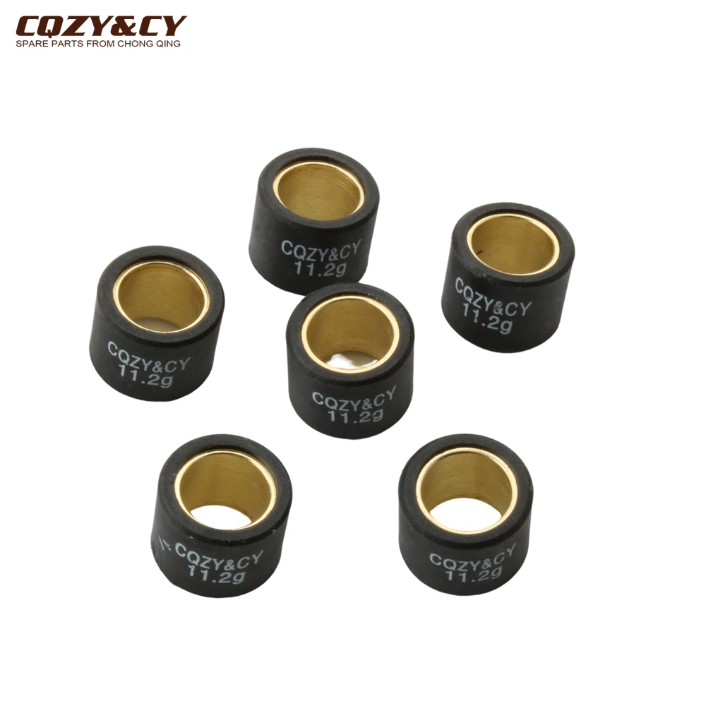 Variator Roller Weights 21x17mm 10.3g 11.2g 13.8g For Aprilia Atlantic 125 200 250 300ie Carnaby 250ie Sport City 200cc Scooter