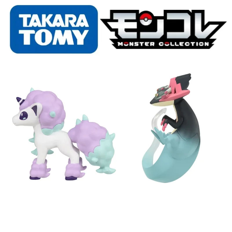 TAKARA TOMY l 포켓몬 피규어, Dragapult Galar Region Ponyta 모델, 완벽한 장난감, 어린이 선물 상자, 희귀 스타일