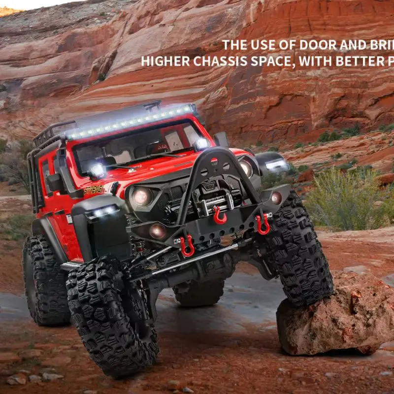 2025 New Product 1/10 Weili 104006 Electric 4wd Large Scale Climbing Off Road Vehicle Simulation Rc Remote Control Car Boy Gift