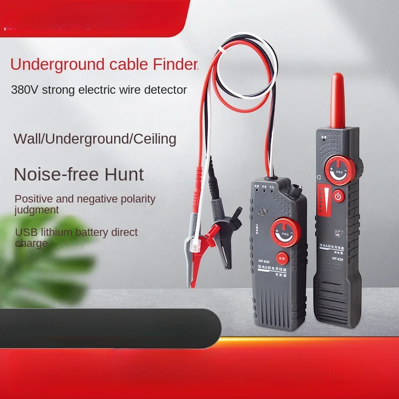 NF-820 No Interference Underground Wall Strong and Weak Current Cable Detector