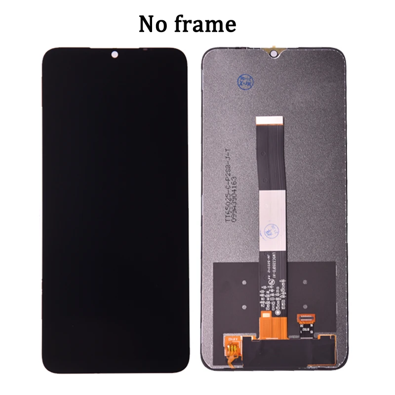 6.53 polegadas para xiaomi redmi 9a display lcd digitador da tela de toque para redmi 9c lcd substituição peças do telefone montagem