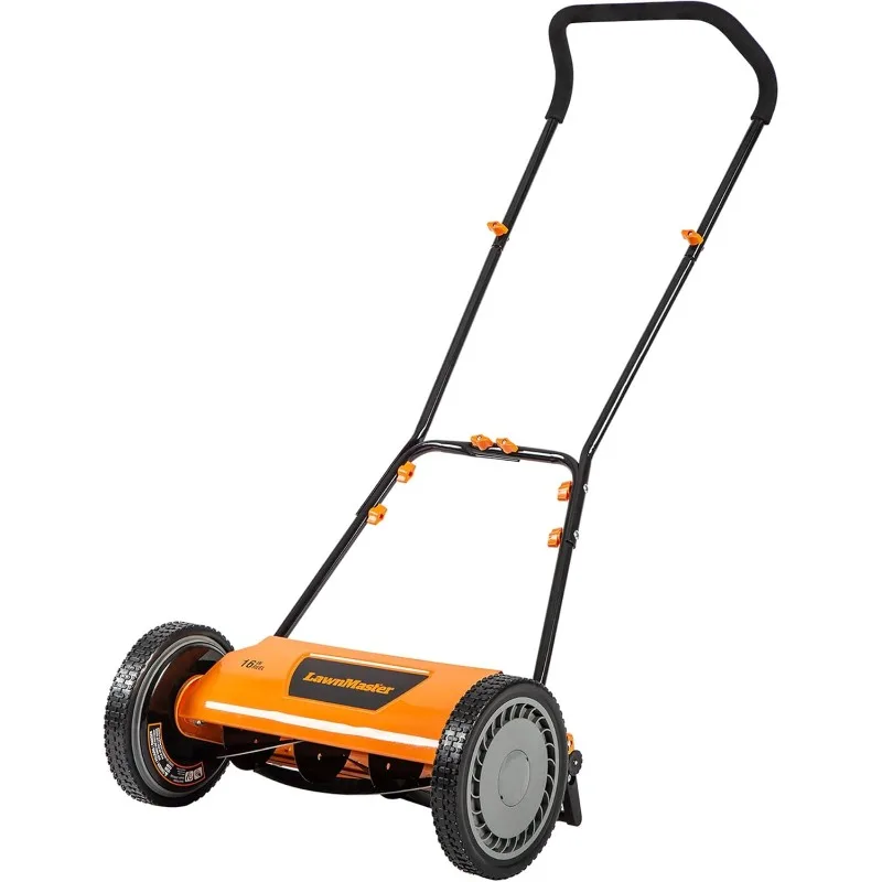 LMRM1602 Push Reel Lawn Mower 16-Inch 5-Blade