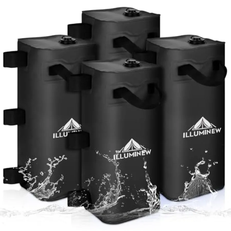 

4 Pack Canopy Water Weight Bag 220 LBS Water Tent Weights Set of 4 Leg Weights for Gazebo Pop Up Canopy Canopies Tent