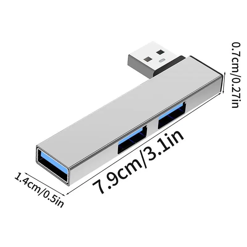 Док-станция USB 3 в 1, OTG, USB 3,0/Type-C, 3,0 до 3 USB