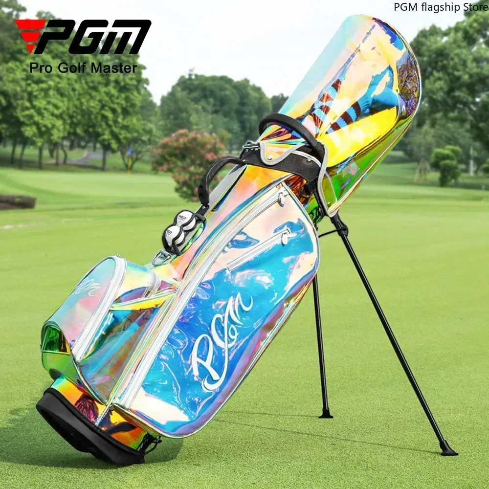 PGM Golf Bags Women's Lightweight Korean Edition Colorful Stand Bag QB063