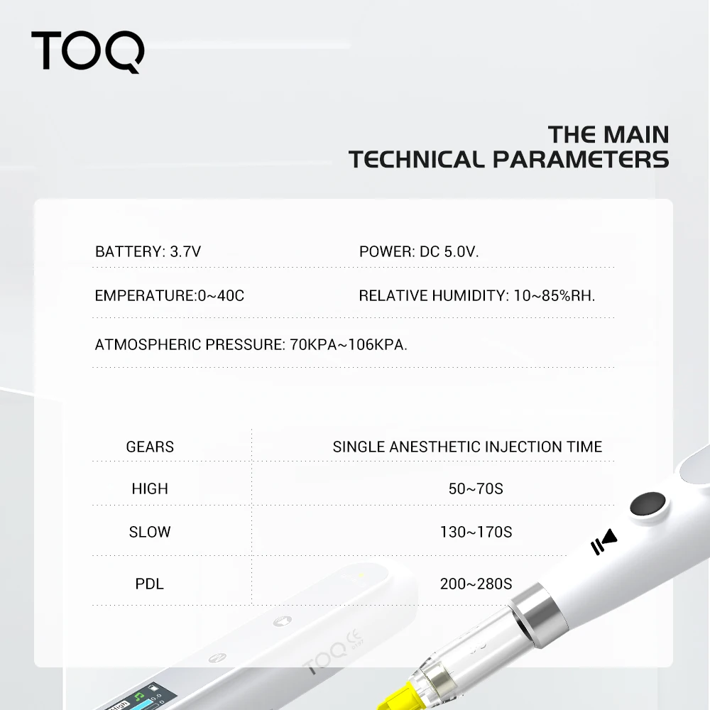 Pen Style Dental Painless Local Anesthetic Injector Multi Mode Anesthesia Syringe Instrument For Professional Dental Clinic Tool