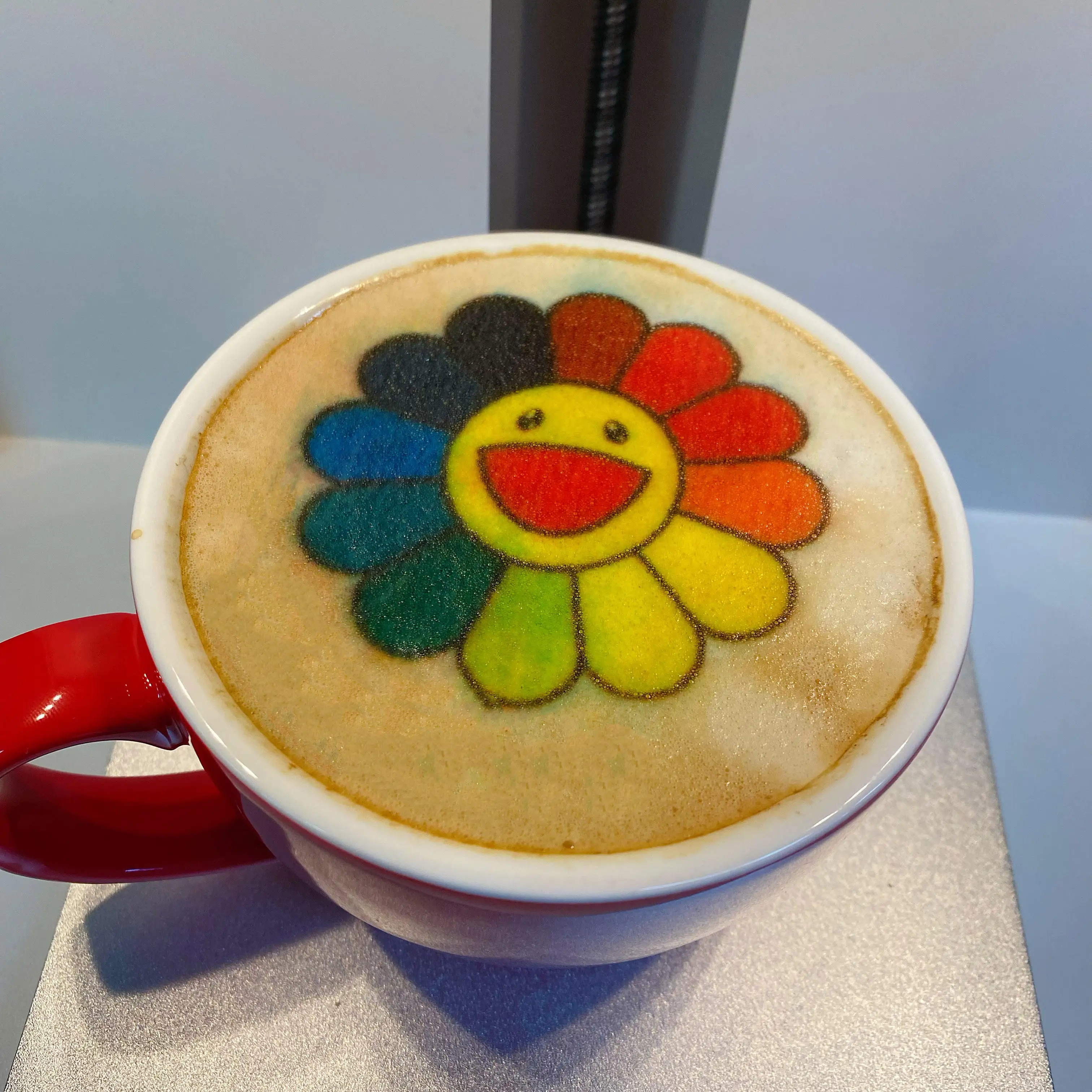 STLF JW Selfie Art Coffee ثلاثية الأبعاد لاتيه آلة طباعة المواد الغذائية مسطحة XP600 شاشة تعمل باللمس متعدد الألوان الصالحة للأكل الحبر منزل جديد/تجاري الولايات المتحدة