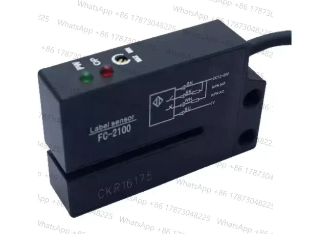 F&C Lable Sensor FC-2600 4 wires NPN NO NC Electric Label Detector Photo Sensor 100% New Original