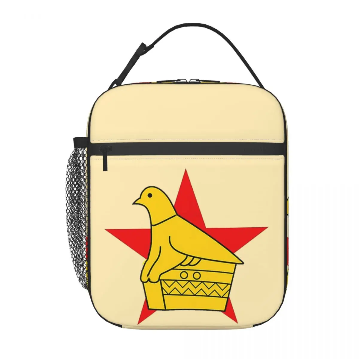 Zimbabwe Cricket Board Custom Sticker Insulated Lunch Bag for Women Children Portable Food Boxes Thermal Lunch Box Tote