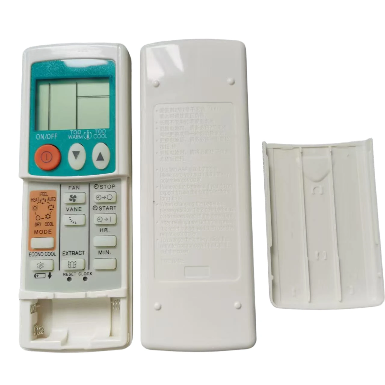 Remote Control Use For Mitsubishi Air Conditioner MSZ-A09YV MSZ-A18YV KM04F MSH-26SV MSH-30SV 2183P MSC-A12YV MSH-GA50VB KP3BS
