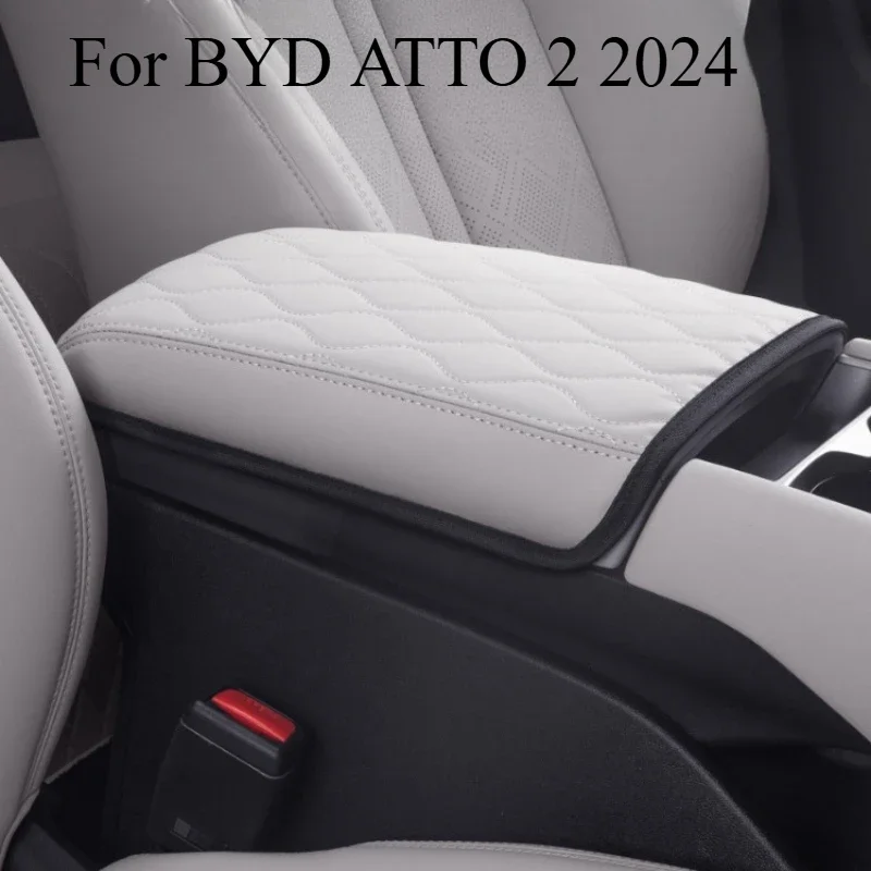 For BYD YUAN PRO ATTO 2 2024 Central Control Armrest Box Cover Car Interior Modified Original Color Central Armrest Protective