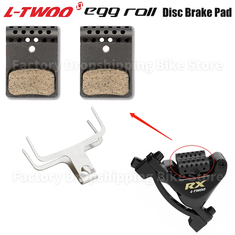 LTWOO Hydraulic Disc Brake Pads eRX eR9 RX R9 R7 GRT GR9 GR7 Egg Roll Design Brake Caliper Pads Original Bicycle Parts