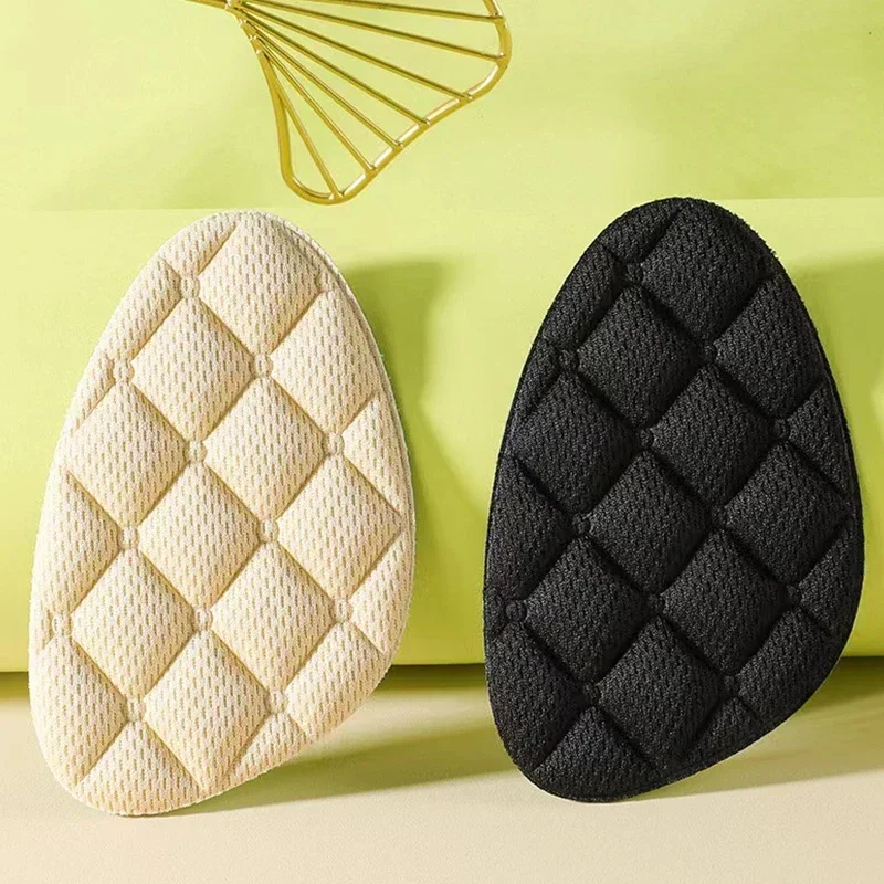 2/6PCS Non-slip Crown Forefoot Pads Women Cushion Pain Relief Foot Care Pad High Heels Half-size Insert Shoe Sole Foot Insoles