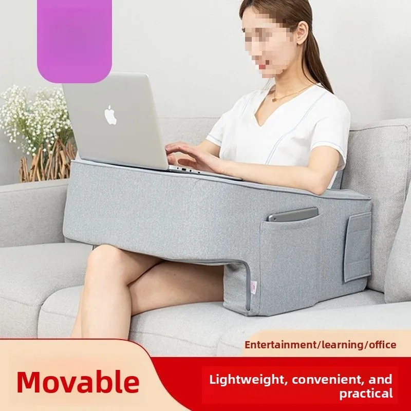 Bed office small table household bedroom, lazy bay window desk dormitory notebook bed computer desk removable