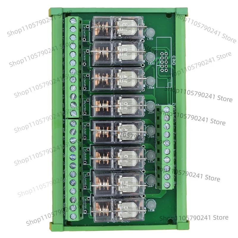 PLC Output Signal Amplifier Relay Module 16A NPN PNP 12V 24V Compatible With PLC Controller