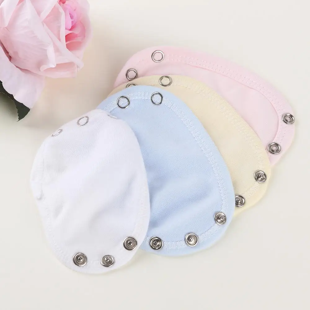 1/4Pcs Lovely Baby Boys Girls Kids Jumpsuit Diaper Lengthen Extender Extension Solid Soft Jumpsuit Bodysuit Extender