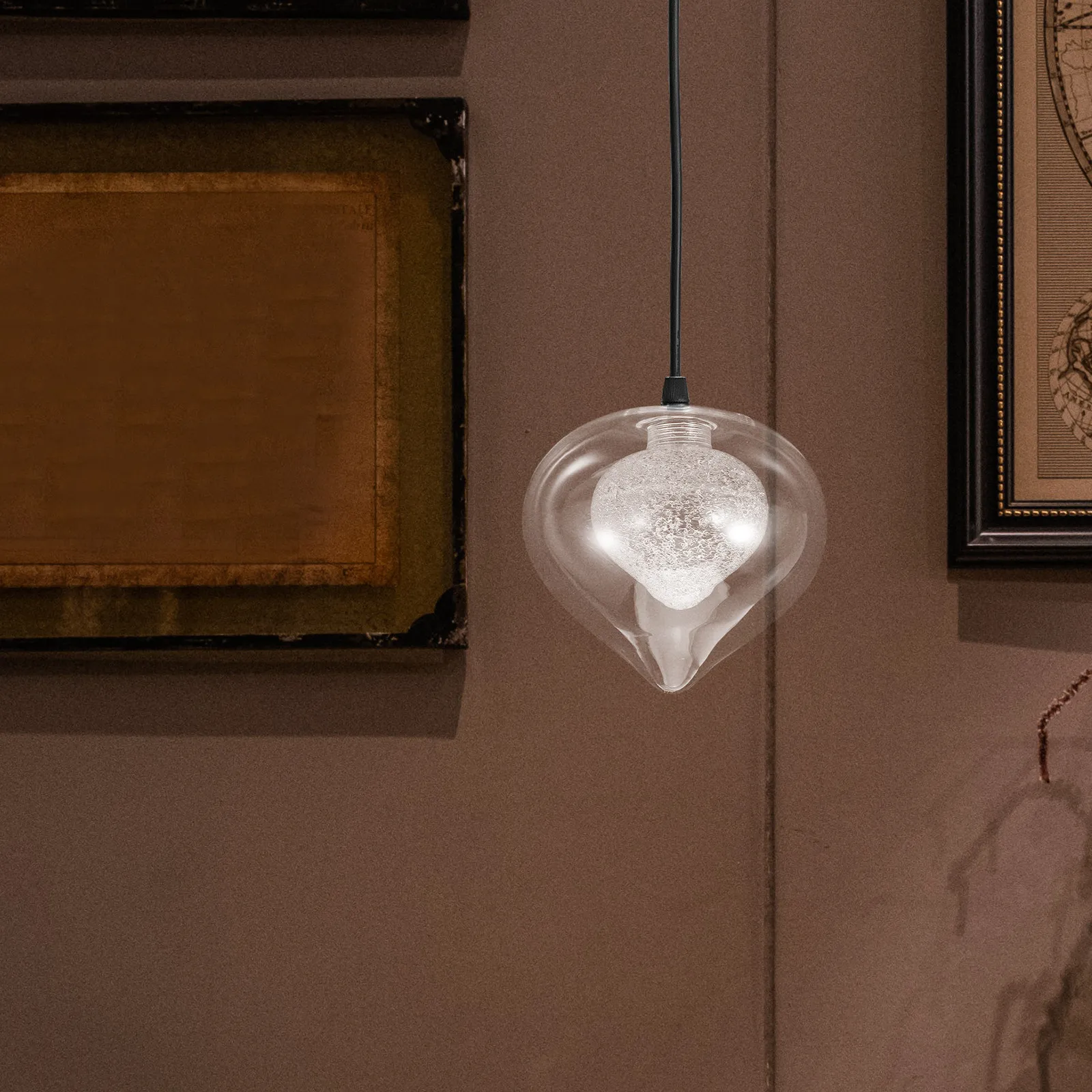 

Прозрачный стеклянный плафон G9, двухслойный, с отверстием 2,2 см, термостойкий, для подвесных потолочных светильников, сменная стеклянная крышка для лампы