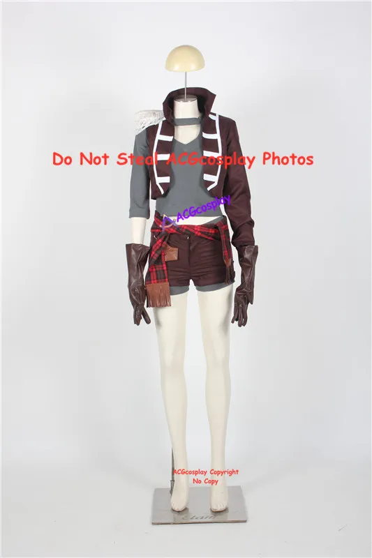 Fable Female Mercenary Cosplay Costume acgcosplay Include Hat