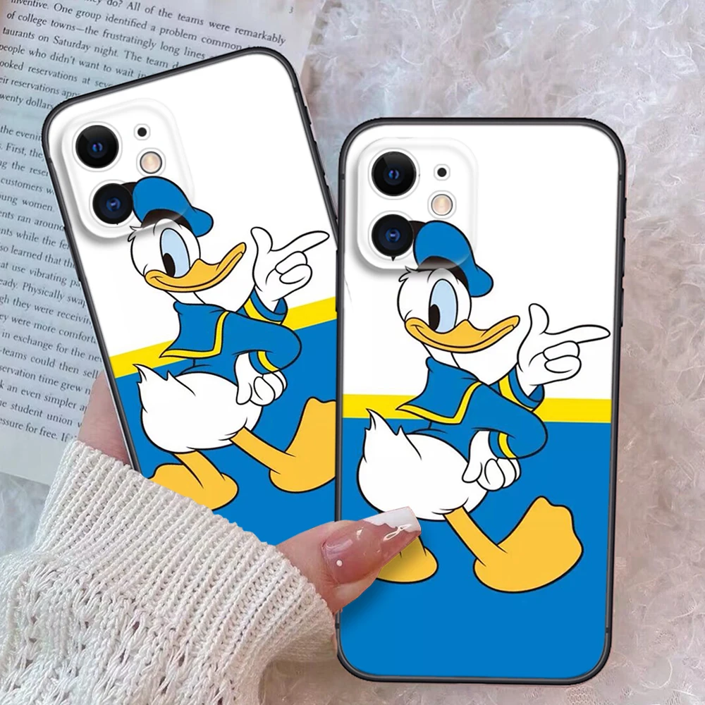 Z53 Donald Duck Soft Case for Samsung A13 A20 A30 A20S A21S A22 A30S A31 A32 A33 A42 A50 A50S A51 A52 A53 A71 A73 A81 A91