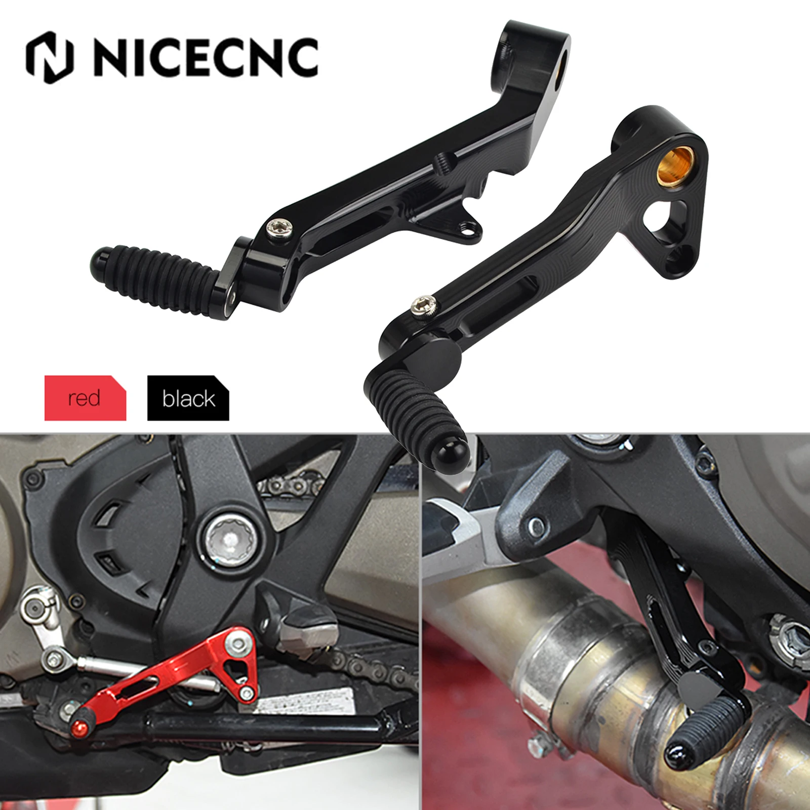 Motorcycle Gear Shift Lever Pedal For Ducati Monster 821 1200 1200s 1200R 2014 2015 2016 2017 2018 2019 Brake Clutch Shift Lever