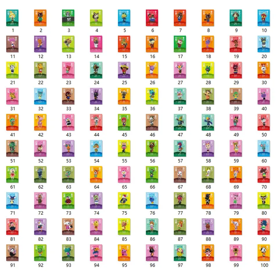 2026 verzamelbare NFC mini/grote kaarten (selectie van 6–400) – Ontvang exclusieve in-game unlock-voorbeelden, perfect cadeau voor Switch-fans