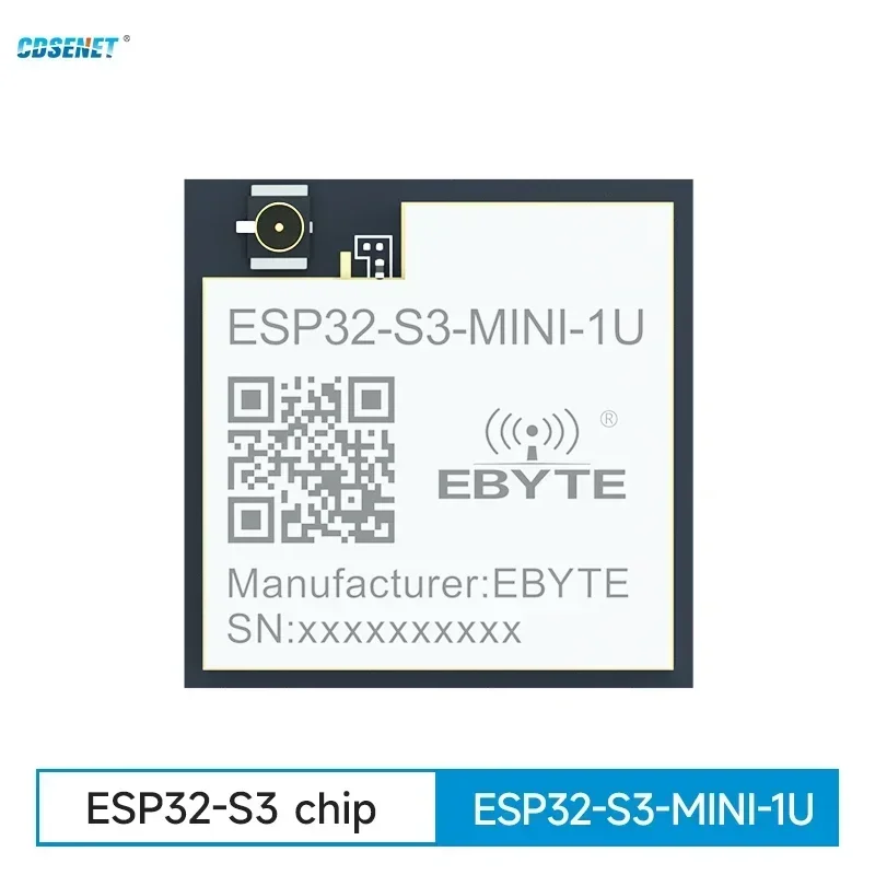 

WIFI Bluetooth ESP32 Dual Core MCU Serial Port Wireless Module CDSENET E101-S3MN8-XS Low Power IPEX For Smart Home Industrial