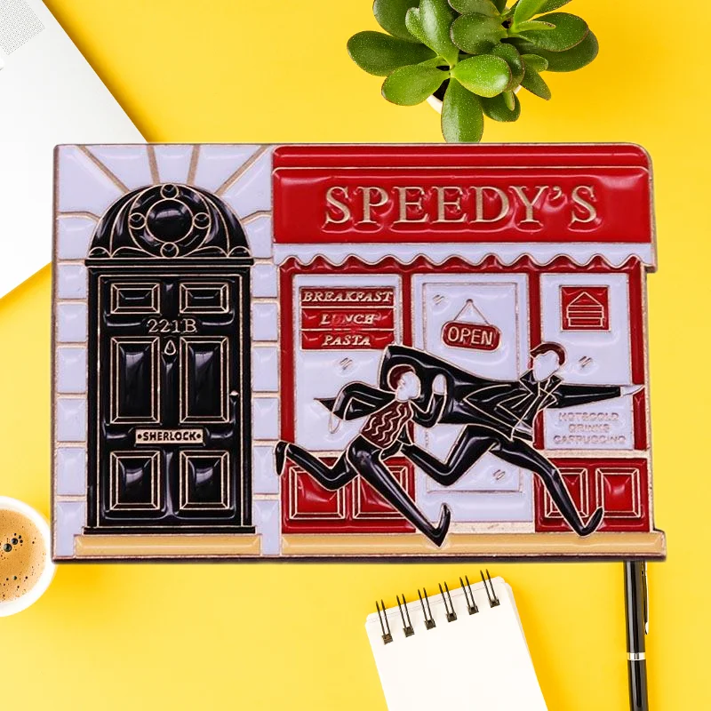 

Sleuth Pin Badge Around Movie Badge