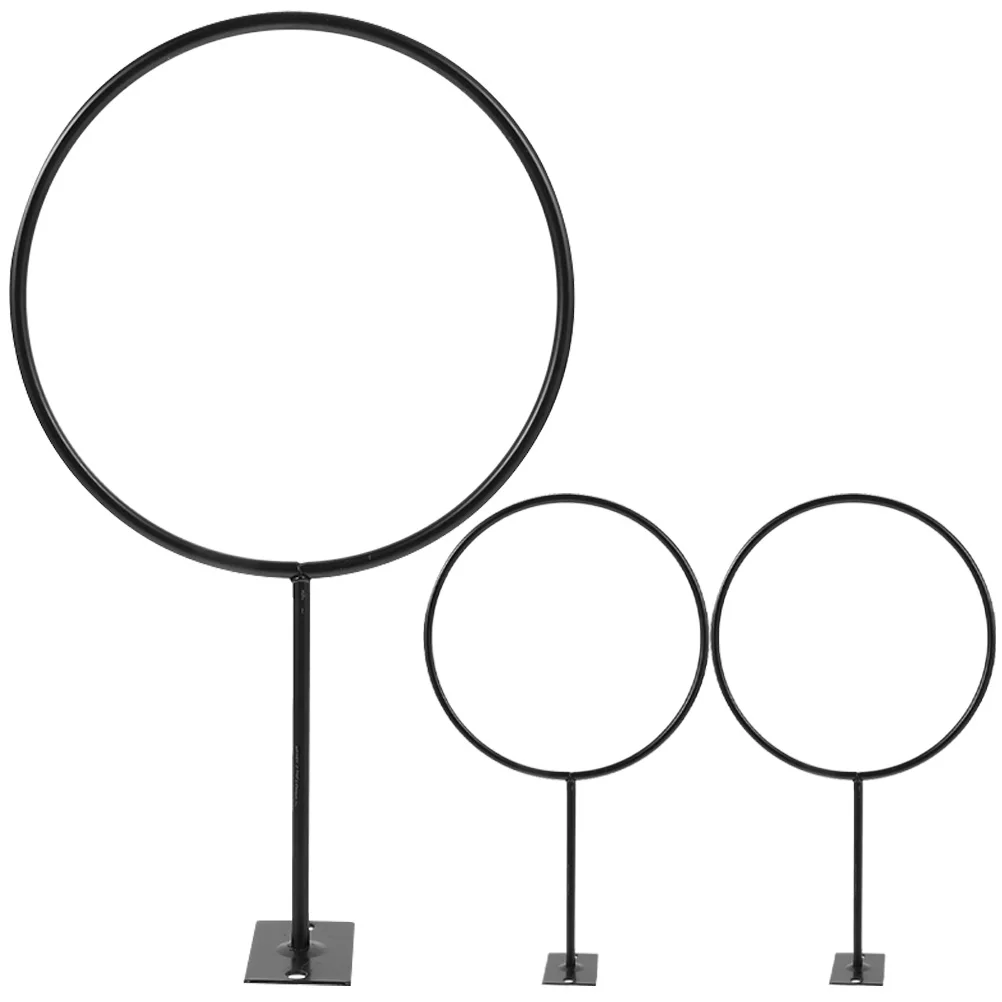 

3 Pcs Squash Rack Basketball Display Holder Stand Iron Wall Mount Bracket Child