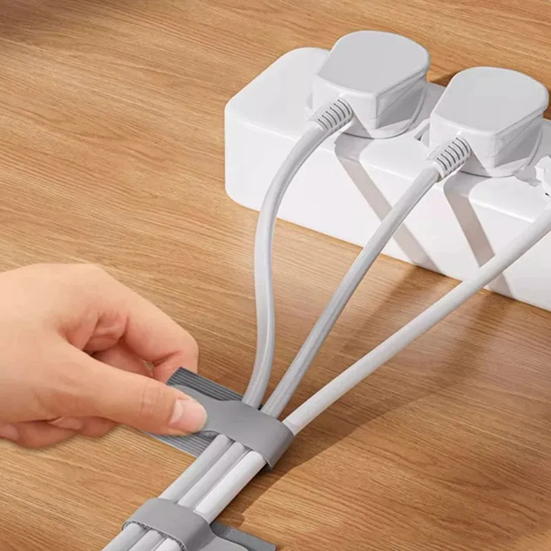 Organisateur de câbles, outil de stockage de câbles de données, faisceau de câbles pour ordinateur de bureau, ruban magique, attache de câbles, support de câbles et de câbles réseau