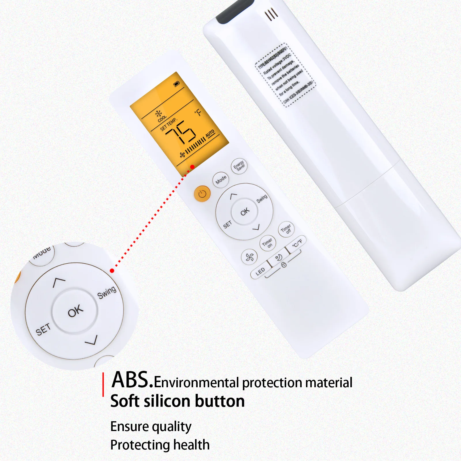 Новый пульт дистанционного управления RG10G2(B2)/BGEFU1 для кондиционера Midea