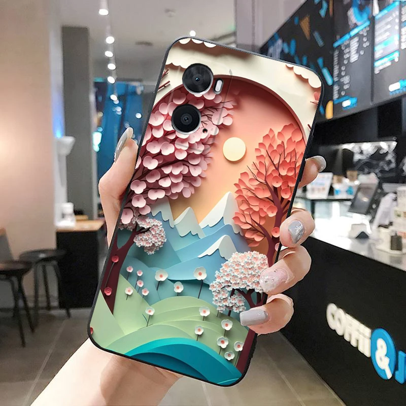 حافظة هاتف فنية للمناظر الطبيعية لهاتف OPPO Realme 10 Pro Plus GT 2 Pro X2 Pro XT C25S 8 7 6 Pro 6i GT Master C3 C21 C21Y X3 SuperZoom #5