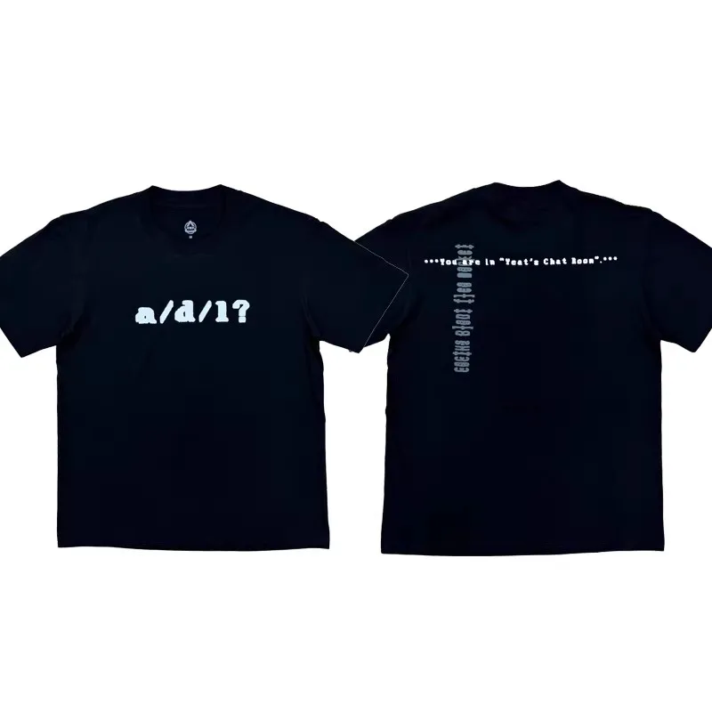 

2026 YEAT CPFM ADL Chat Room Tee Limited Edition Foam Print Short Sleeve T-Shirt TX1630