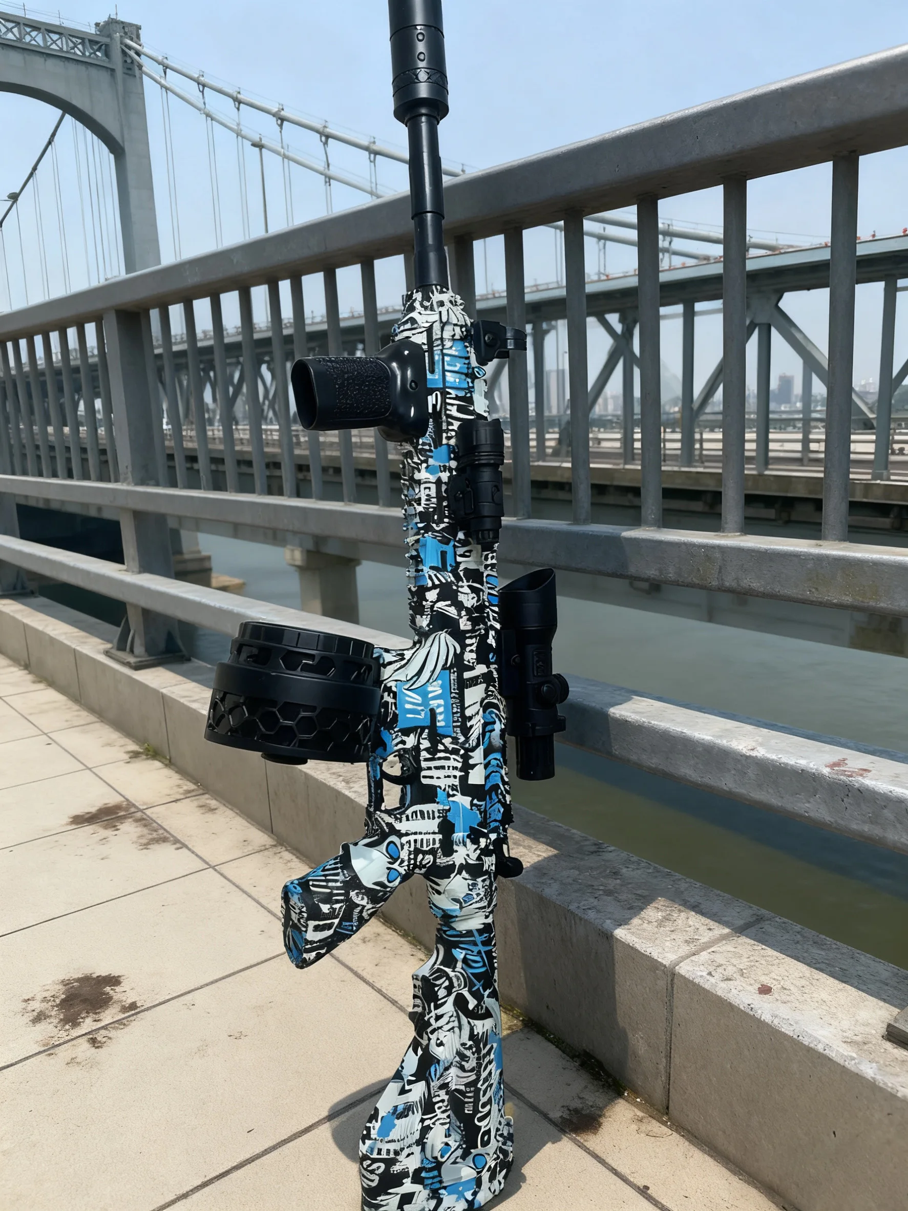 진동 피드백 기능이 있는 M416 자동 젤 블라스터, 400 FPS 전동 젤 볼 블라스터 라이플, 성인 및 청소년을 위한 사실적인 반동 EBB