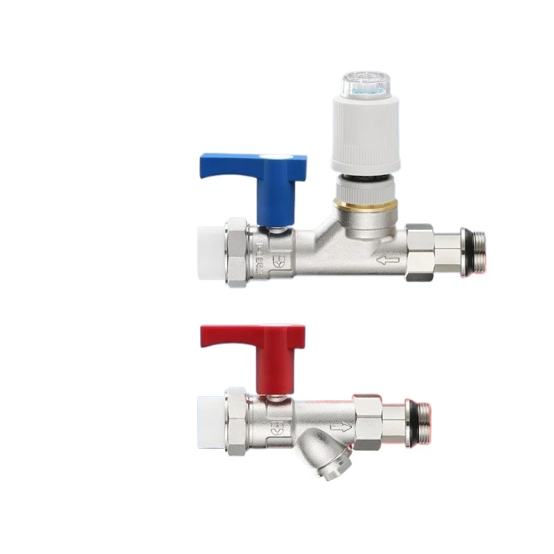 

Air conditioner inner unit air disc assembly outer wire high rod ball valve electric heating two-way valve